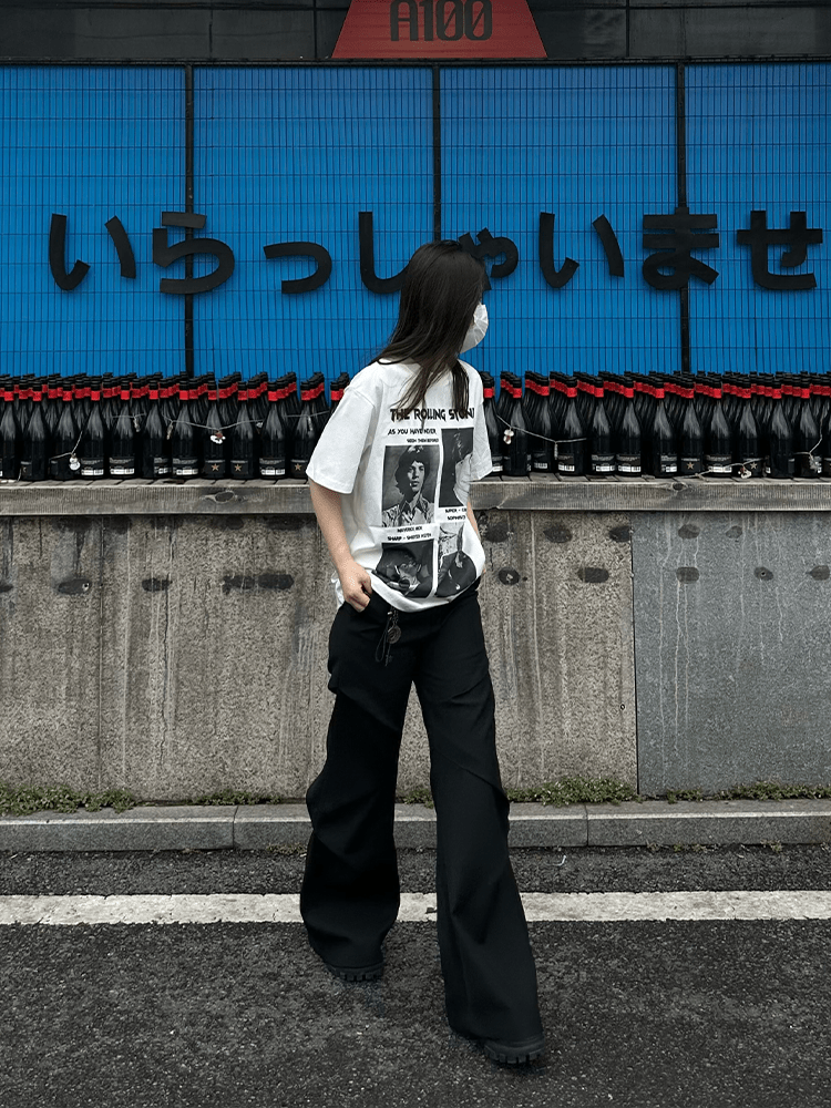 Movie - style print T-shirt OR4416 - 韓国メンズファッション通販 - ORUN - 
