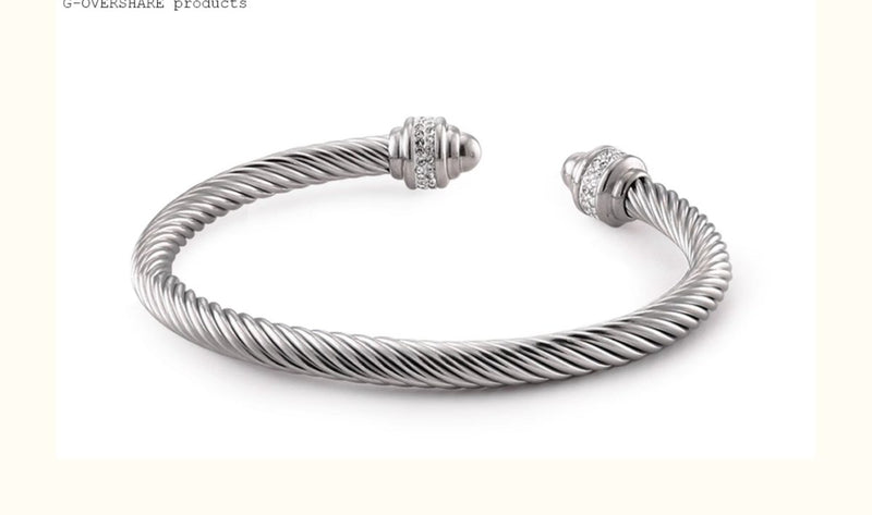 Niche design open titanium bracelet OR3011 - ORUN