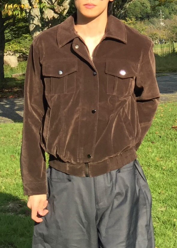 ショート丈スエードハンディングジャケット NS-011 – 韓国メンズ