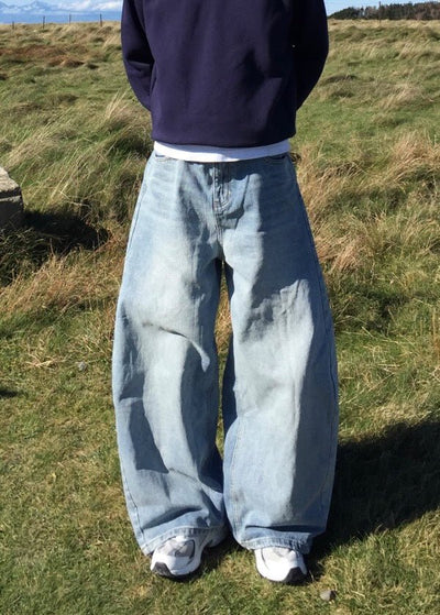 ワイドバギーパンツ NS - 013 - 韓国メンズファッション通販 - ORUN - 