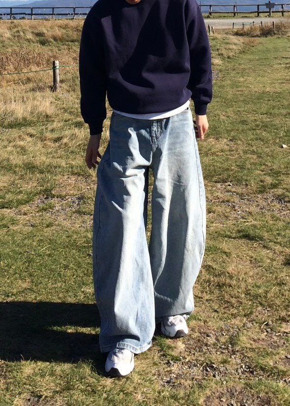 ワイドバギーパンツ NS - 013 - 韓国メンズファッション通販 - ORUN - 