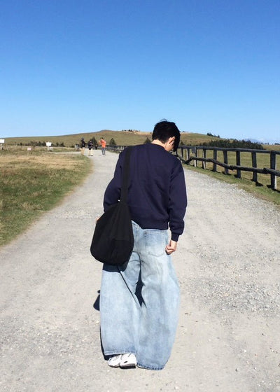 ワイドバギーパンツ NS - 013 - 韓国メンズファッション通販 - ORUN - 