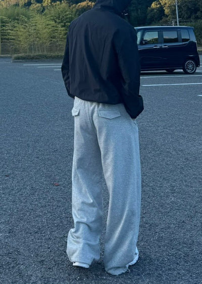 ルーズフィッドワイドスウェット NS - 014 - 韓国メンズファッション通販 - ORUN - 