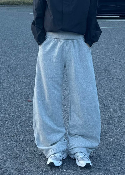 ルーズフィッドワイドスウェット NS - 014 - 韓国メンズファッション通販 - ORUN - 