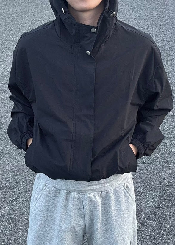 ドローコード付きマウンテンパーカー NS - 015 - 韓国メンズファッション通販 - ORUN - 