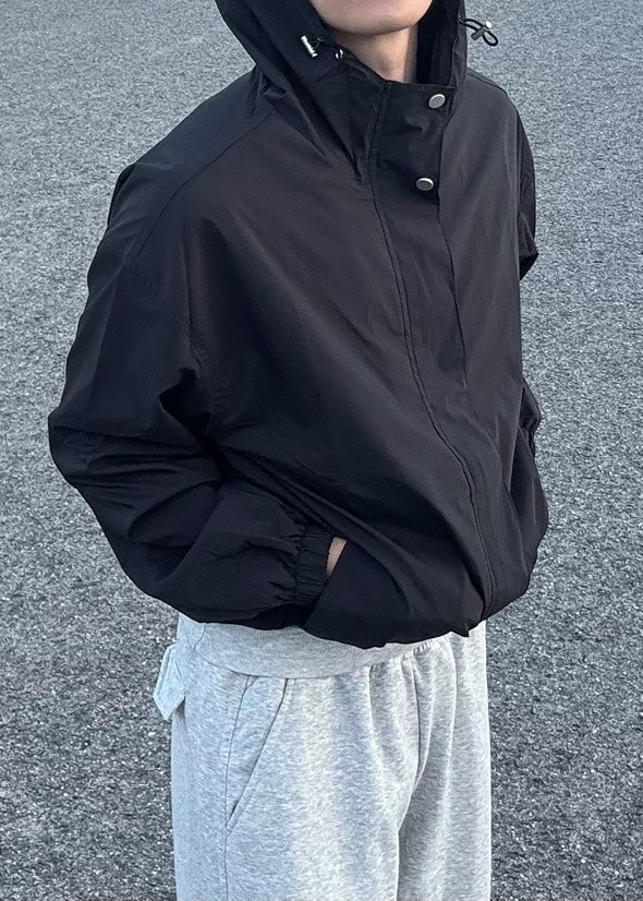 ドローコード付きマウンテンパーカー NS-015 – 韓国メンズファッション