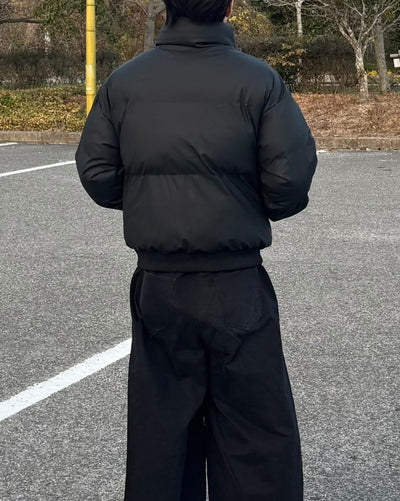 スタンドカラー短丈ヘビーウォームダウン NS - 021 - 韓国メンズファッション通販 - ORUN - 
