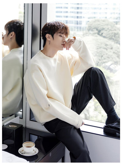 重ね着デザインスウェットシャツ OR4535 - 韓国メンズファッション通販 - ORUN - 