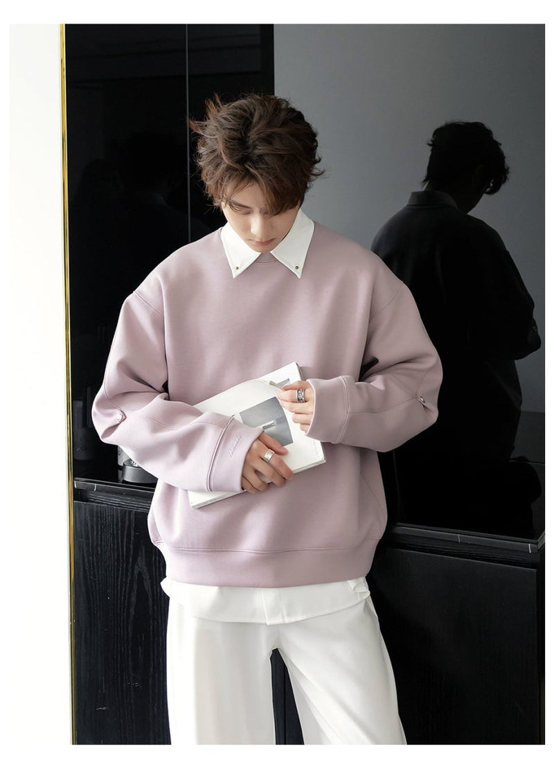 重ね着デザインスウェットシャツ OR4535 - 韓国メンズファッション通販 - ORUN - 