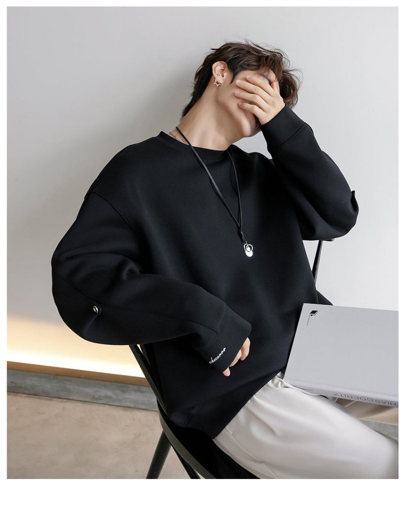 重ね着デザインスウェットシャツ OR4535 - 韓国メンズファッション通販 - ORUN - 