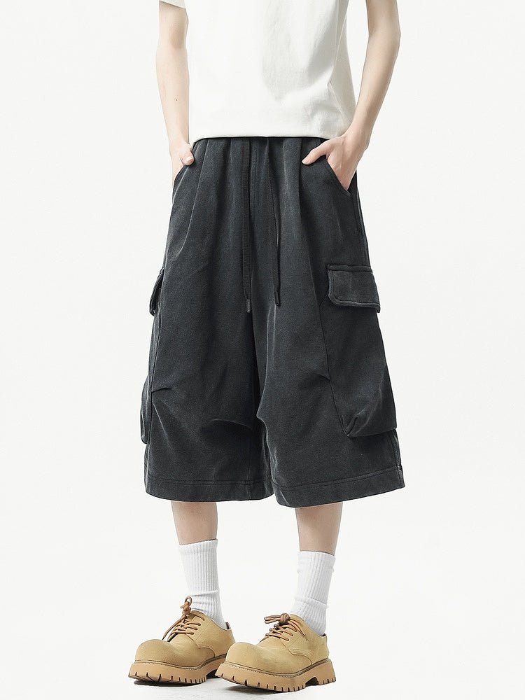 スウェットハーフパンツ OR4560 - 韓国メンズファッション通販 - ORUN - 