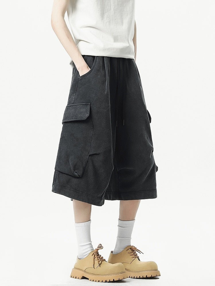 スウェットハーフパンツ OR4560 - 韓国メンズファッション通販 - ORUN - 