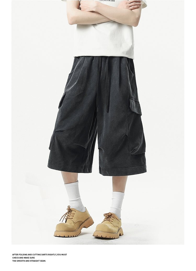スウェットハーフパンツ OR4560 - 韓国メンズファッション通販 - ORUN - 