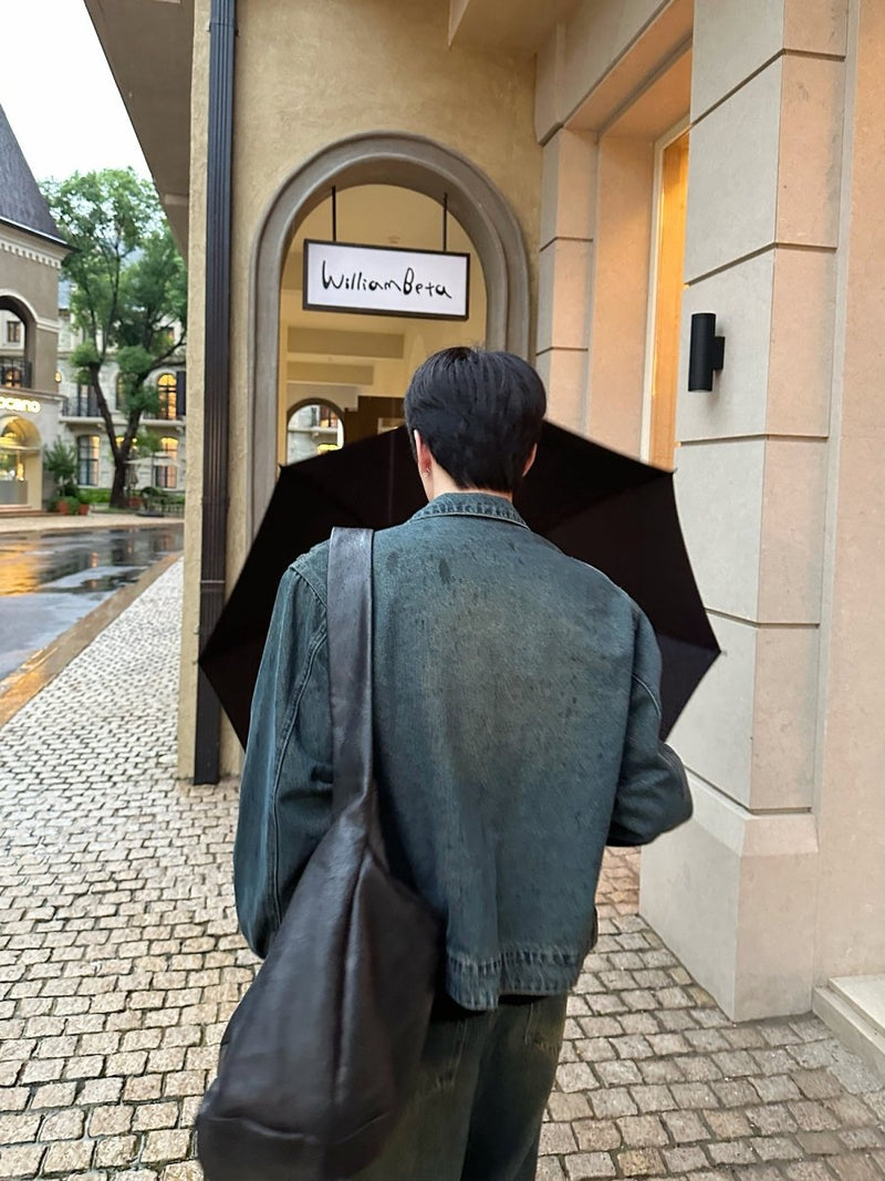 レトロウォッシュデニムセットアップ OR4575 - 韓国メンズファッション通販 - ORUN - 