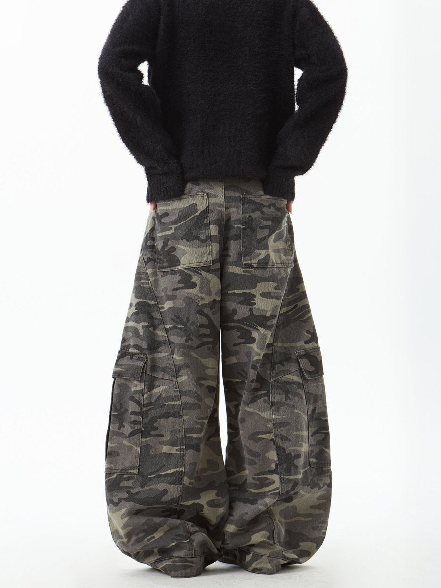 カーブシルエット迷彩カーゴパンツ OR4673 – 韓国メンズファッション