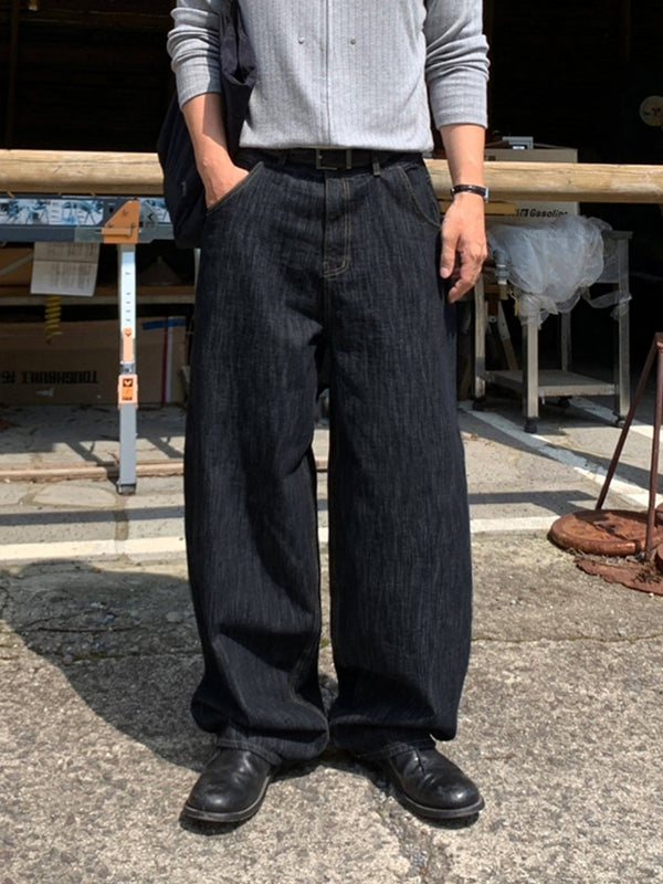 リジッドワイドシルエットデニム OR4677