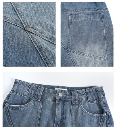 ヴェルシードワイドシームデニムパンツ OR4692 - 韓国メンズファッション通販 - ORUN - 
