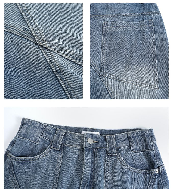 ヴェルシードワイドシームデニムパンツ OR4692 - 韓国メンズファッション通販 - ORUN - 
