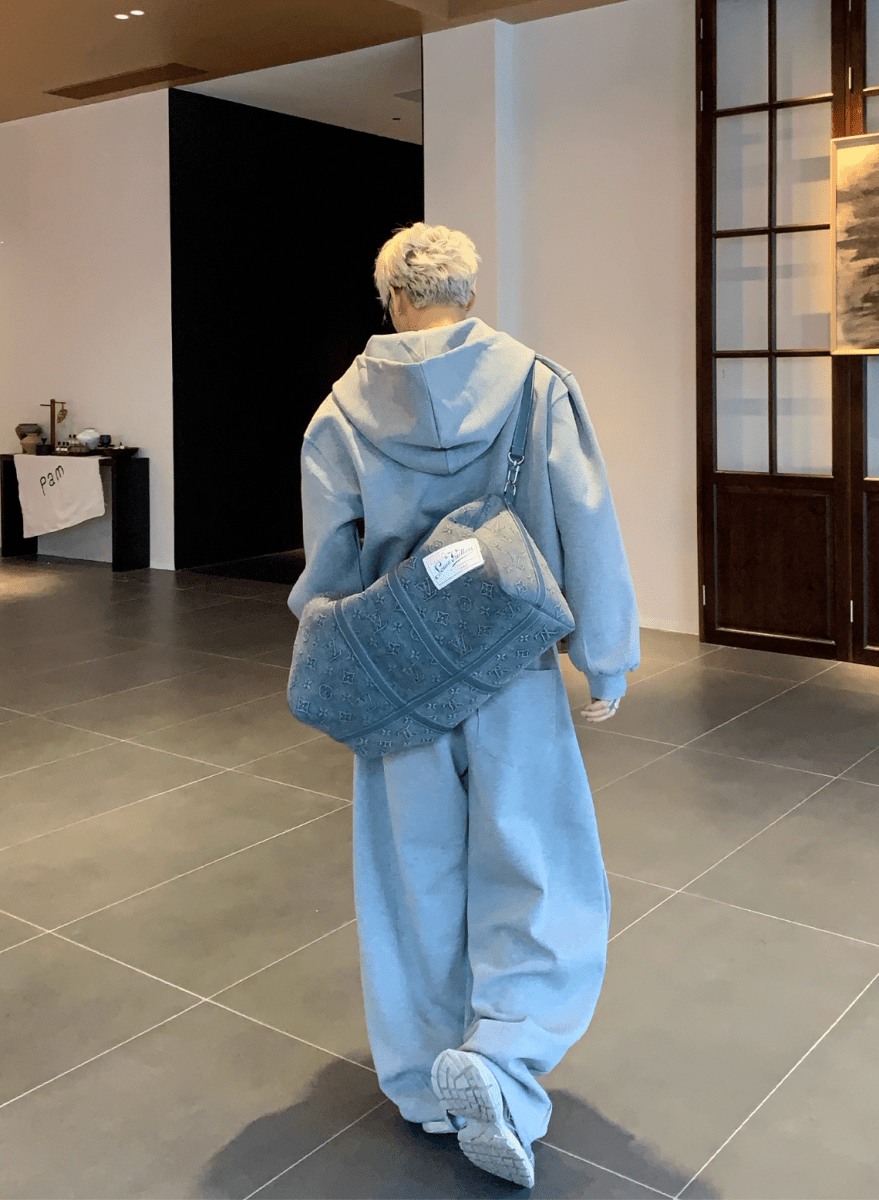 ヘビーウェイト スウェット セットアップ OR4705 – 韓国メンズ