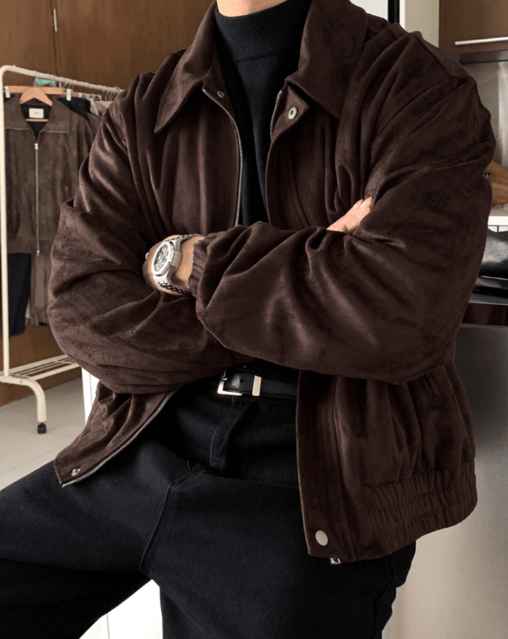 スエードジャケット OR4714 – 韓国メンズファッション通販 - ORUN -