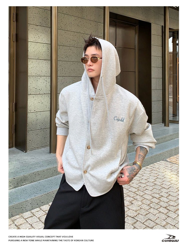 ロゴ刺繍スウェットパーカー OR4735 – 韓国メンズファッション通販