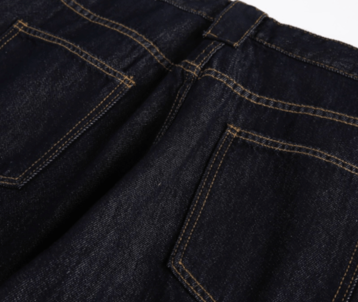 PEOPLESENSE ダークデニム ボタンフライパンツ ボタンフライカーブデニムパンツ OR4753 – 韓国メンズファッション通販