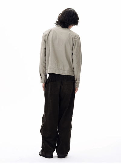 バックルボタンフライトジャケット OR4754 - 韓国メンズファッション通販 - ORUN - 