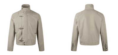 バックルボタンフライトジャケット OR4754 - 韓国メンズファッション通販 - ORUN - 