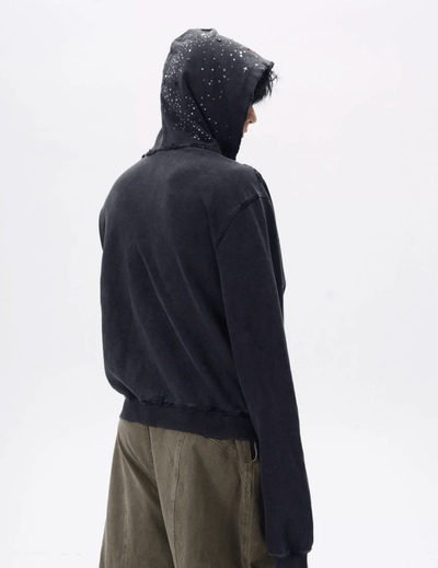 コンパクトシルエットデザインフーディ OR4756 - 韓国メンズファッション通販 - ORUN - 
