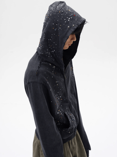 コンパクトシルエットデザインフーディ OR4756 - 韓国メンズファッション通販 - ORUN - 