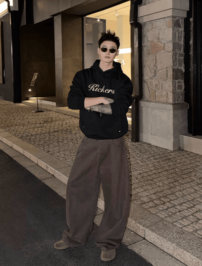 ロゴフロントフーディパーカー OR4757 - 韓国メンズファッション通販 - ORUN - 