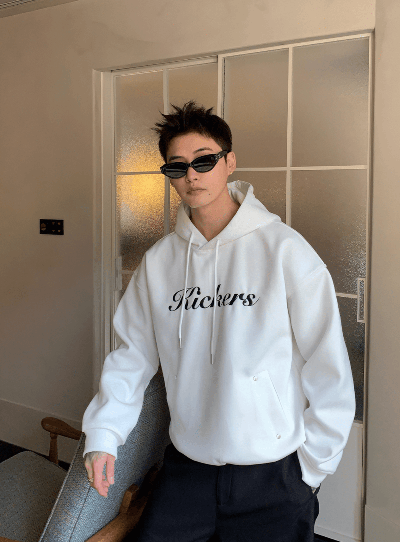 ロゴフロントフーディパーカー OR4757 - 韓国メンズファッション通販 - ORUN - 