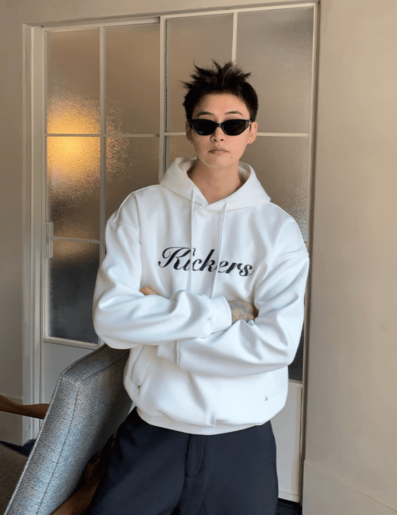 ロゴフロントフーディパーカー OR4757 - 韓国メンズファッション通販 - ORUN - 