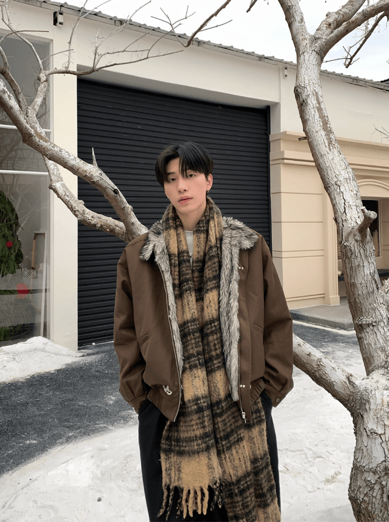 ファー付きファイヤーマンジャケット OR4790 - 韓国メンズファッション通販 - ORUN - 