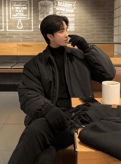 中綿入りライトフライトジャケット OR4826 - 韓国メンズファッション通販 - ORUN - 