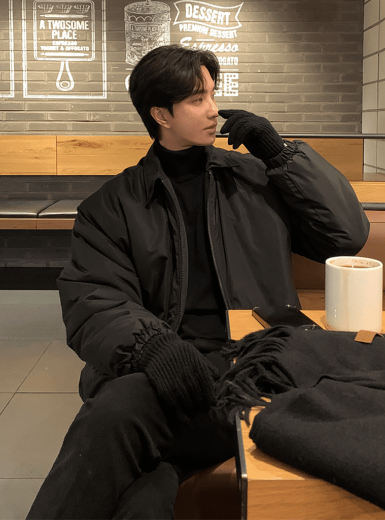 中綿入りライトフライトジャケット OR4826 – 韓国メンズファッション