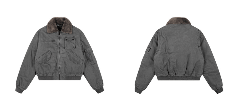 ヴィンテージライクボンバージャケット OR4827 - 韓国メンズファッション通販 - ORUN - 