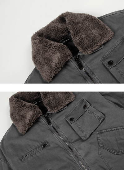 ヴィンテージライクボンバージャケット OR4827 - 韓国メンズファッション通販 - ORUN - 