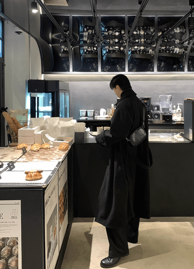 ウーリーテックロングコート OR4828 - 韓国メンズファッション通販 - ORUN - 