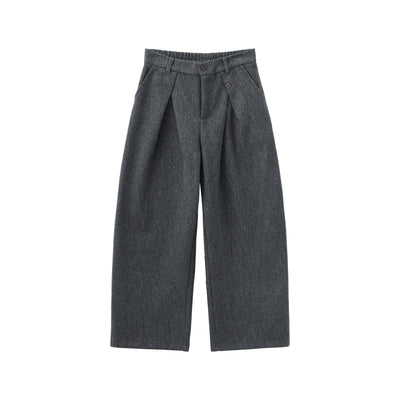 オールドマネー立体ワイドウールスラックス OR4851 - 韓国メンズファッション通販 - ORUN - 