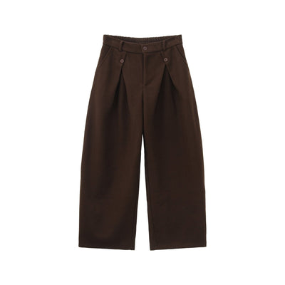 オールドマネー立体ワイドウールスラックス OR4851 - 韓国メンズファッション通販 - ORUN - 