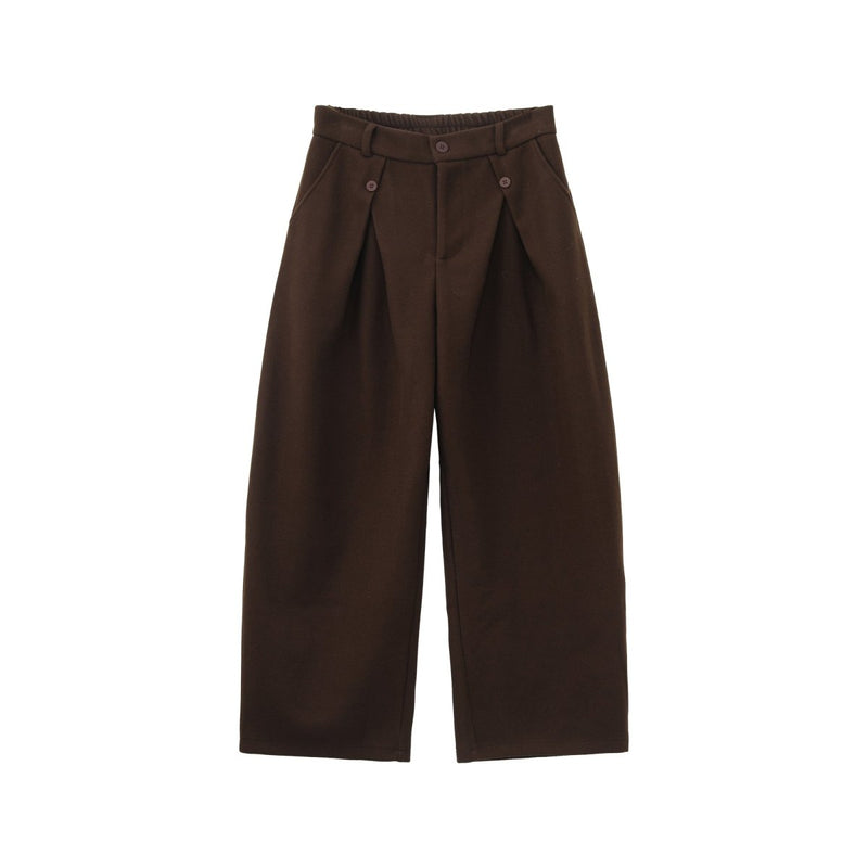 オールドマネー立体ワイドウールスラックス OR4851 - 韓国メンズファッション通販 - ORUN - 