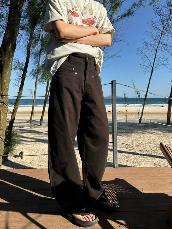 落ち感・ストレートシルエット チノパンツ OR5367