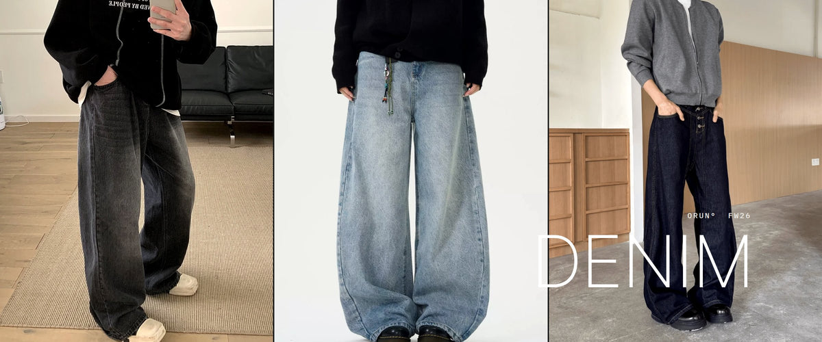 デニムの着用写真