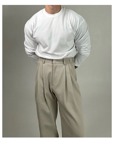 Plain long sleeve fitted T-shirt OR2910 - ORUN