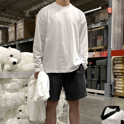 Plain long T-shirt OR3563 - ORUN