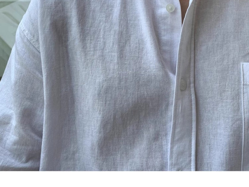 Plain short sleeve shirt OR3287 - ORUN