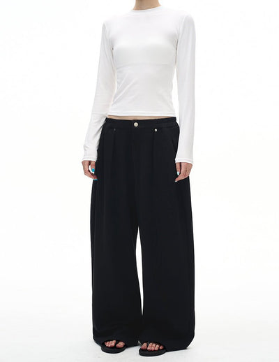 Pleated sweatpants OR4666 - 韓国メンズファッション通販 - ORUN - 