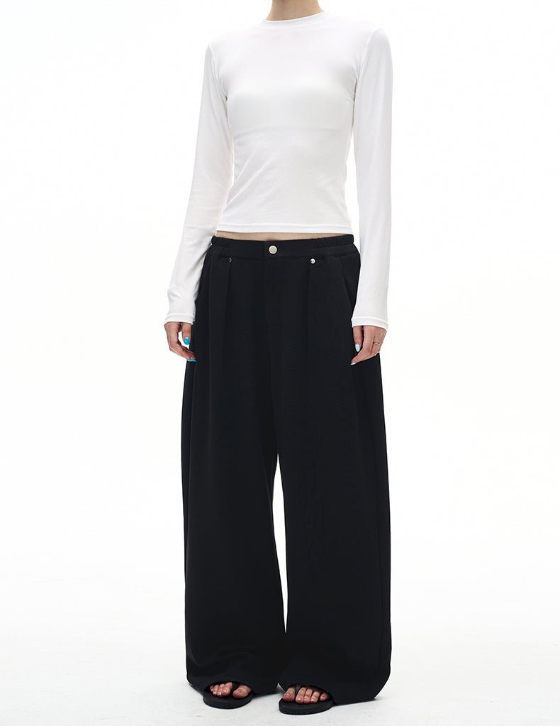Pleated sweatpants OR4666 - 韓国メンズファッション通販 - ORUN - 