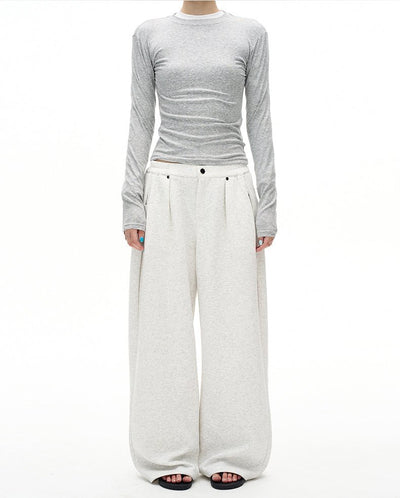 Pleated sweatpants OR4666 - 韓国メンズファッション通販 - ORUN - 